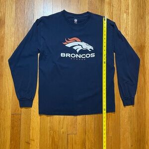 Denver Broncos Navy Long Sleeve Shirt